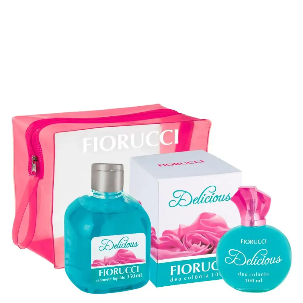 Kit Deo Col 100ml Sabonete Líquido Delicious Gts Nece