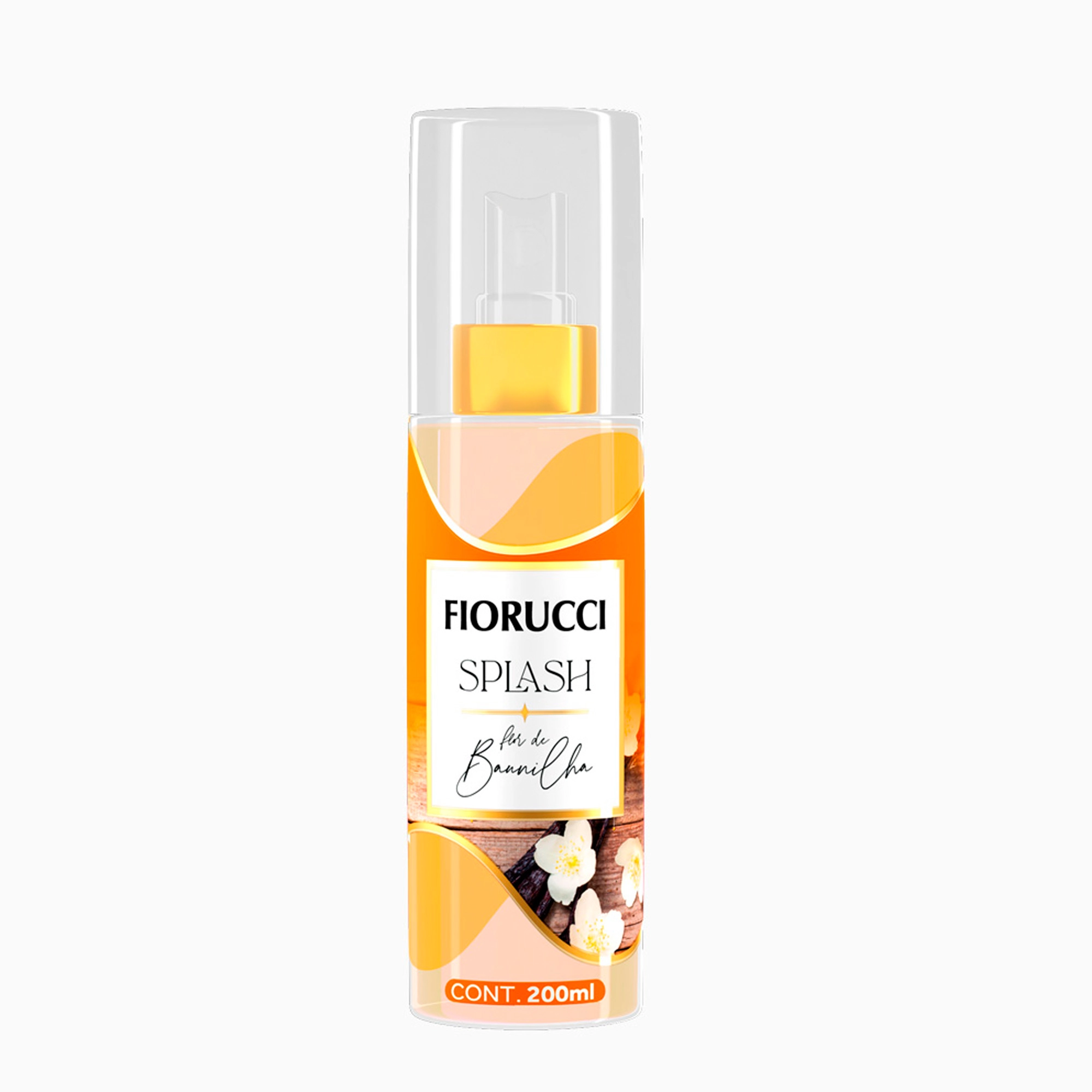 Splash Fiorucci 200ml Flor De Baunilha