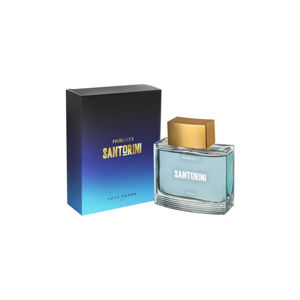 Deo Colônia Santorini Fiorucci Homme Caixa 90ml