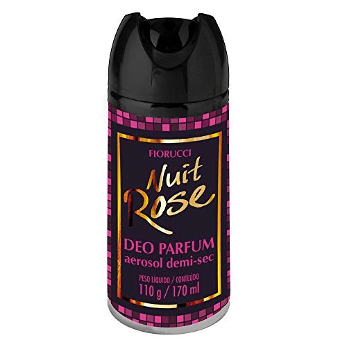 Desodorante Aerosol Fiorucci Nuit Rose 110g/170ml