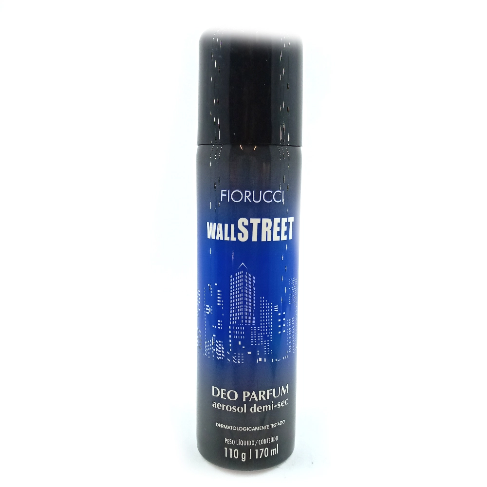 Desodorante Fiorucci Aerosol Man Wall Street 170ml