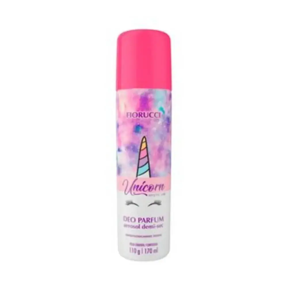 Desodorante Aerossol Demi Sec Unicorn Pink Fiorucci 170ml Spray