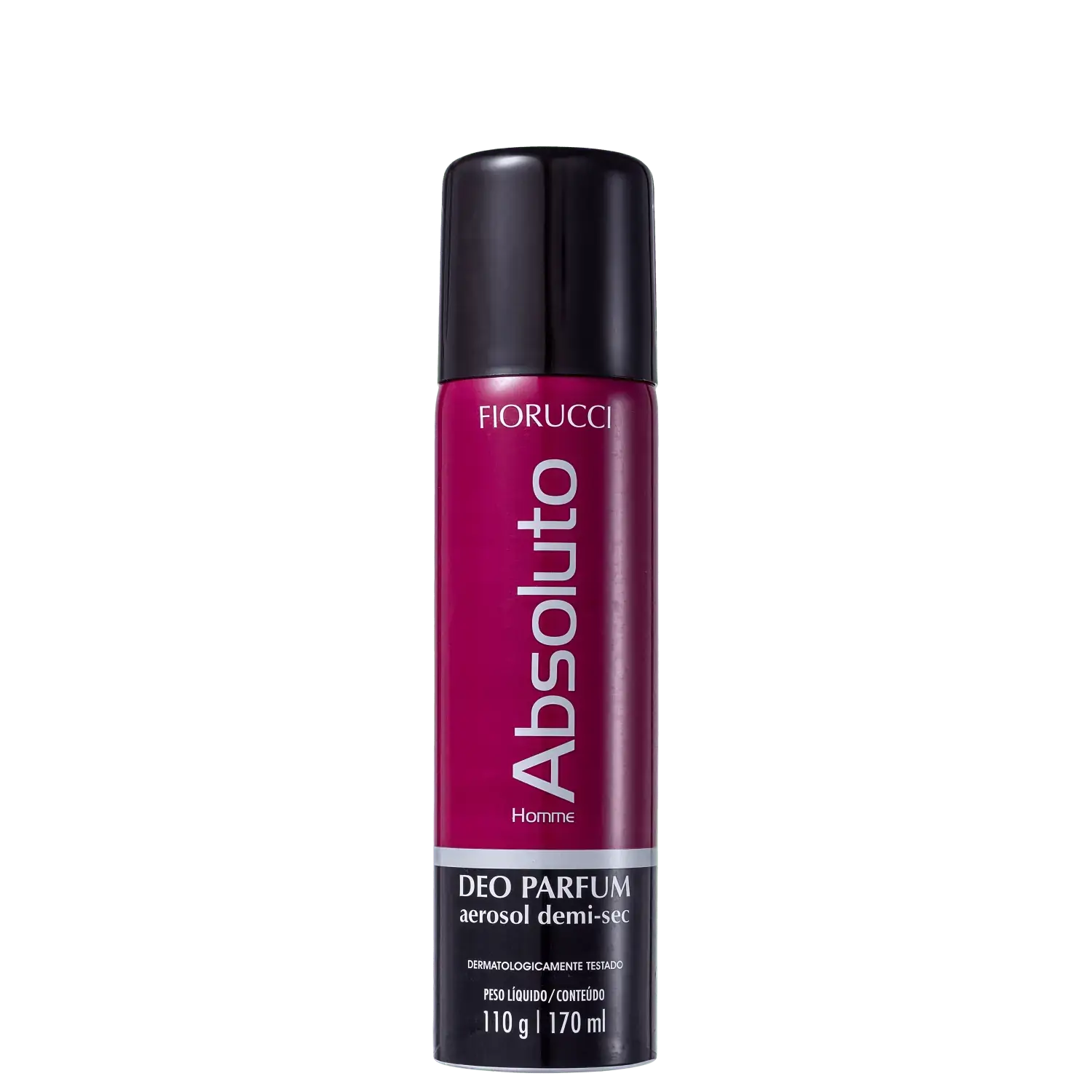 Desodorante Aerossol Demi Sec Absoluto Fiorucci Homme 170ml Spray