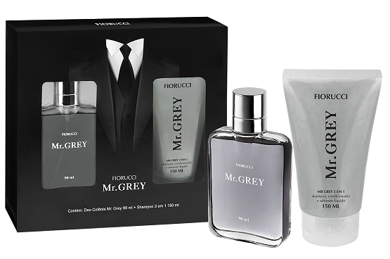 Kit Deo Col 90ml Shampoo 3 Em 1 150ml Mr Grey