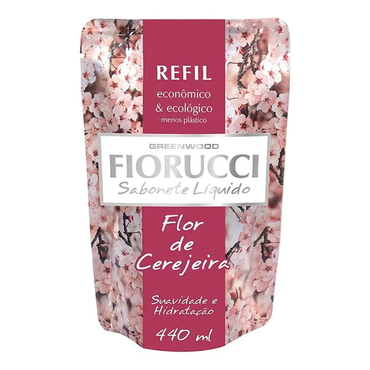 Sabonete Líquido FIORUCCI Flor De Cerejeira Refil 440ml