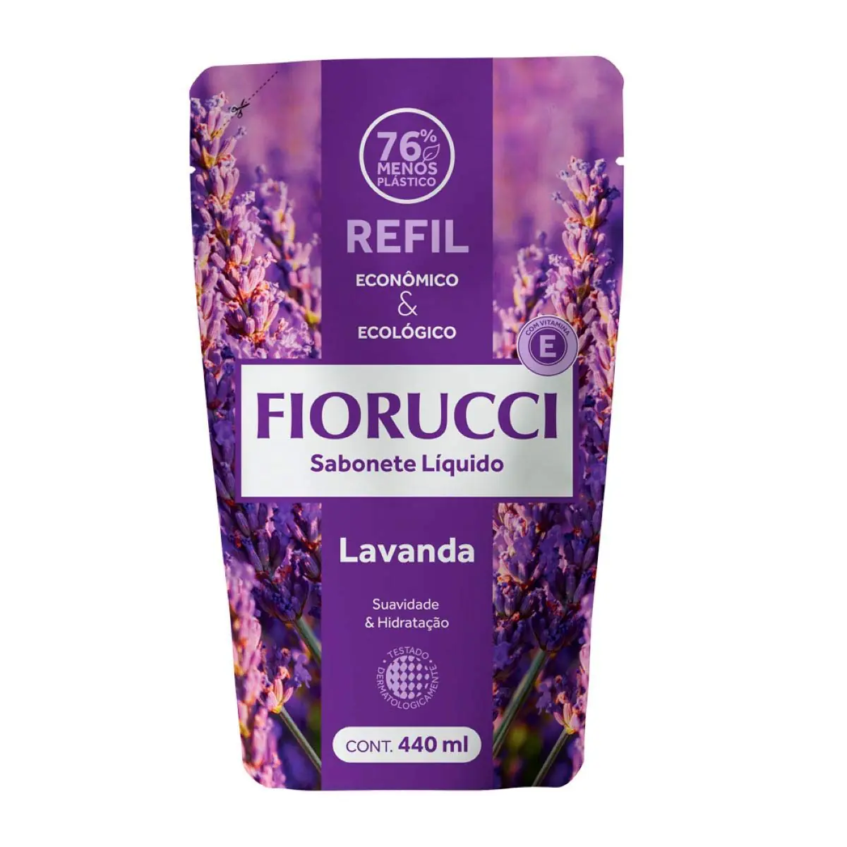 Sabonete Líquido FIORUCCI Lavanda Refil 440ml