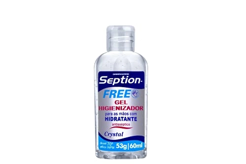 Gel Higienizador Seption Free 60ml Crystal