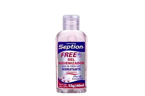 Gel Higienizador Seption Free 60ml Fl De Cerejeira