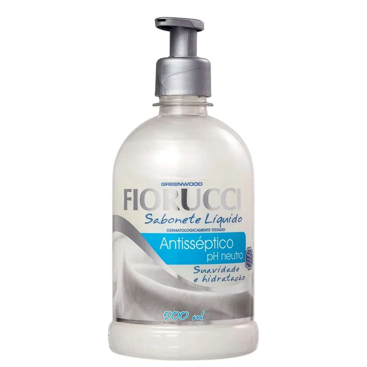 Sabonete Líquido Antisséptico Ph Neutro Fiorucci Suavidade e Hidratação 500 ml