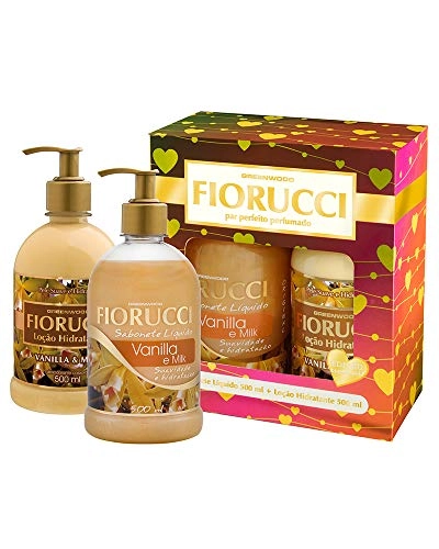 Kit Fiorucci Sabonete Líquido Lc Hidr Vanilla