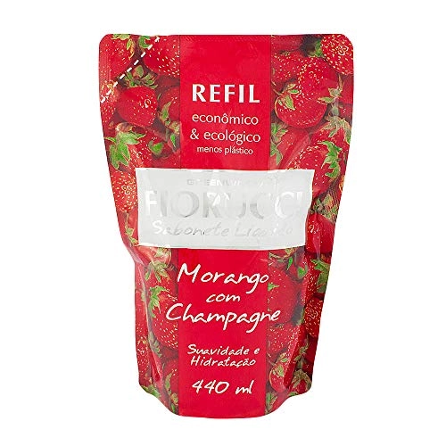 Sabonete Líquido De Morango Com Champagne Refil Fiorucci