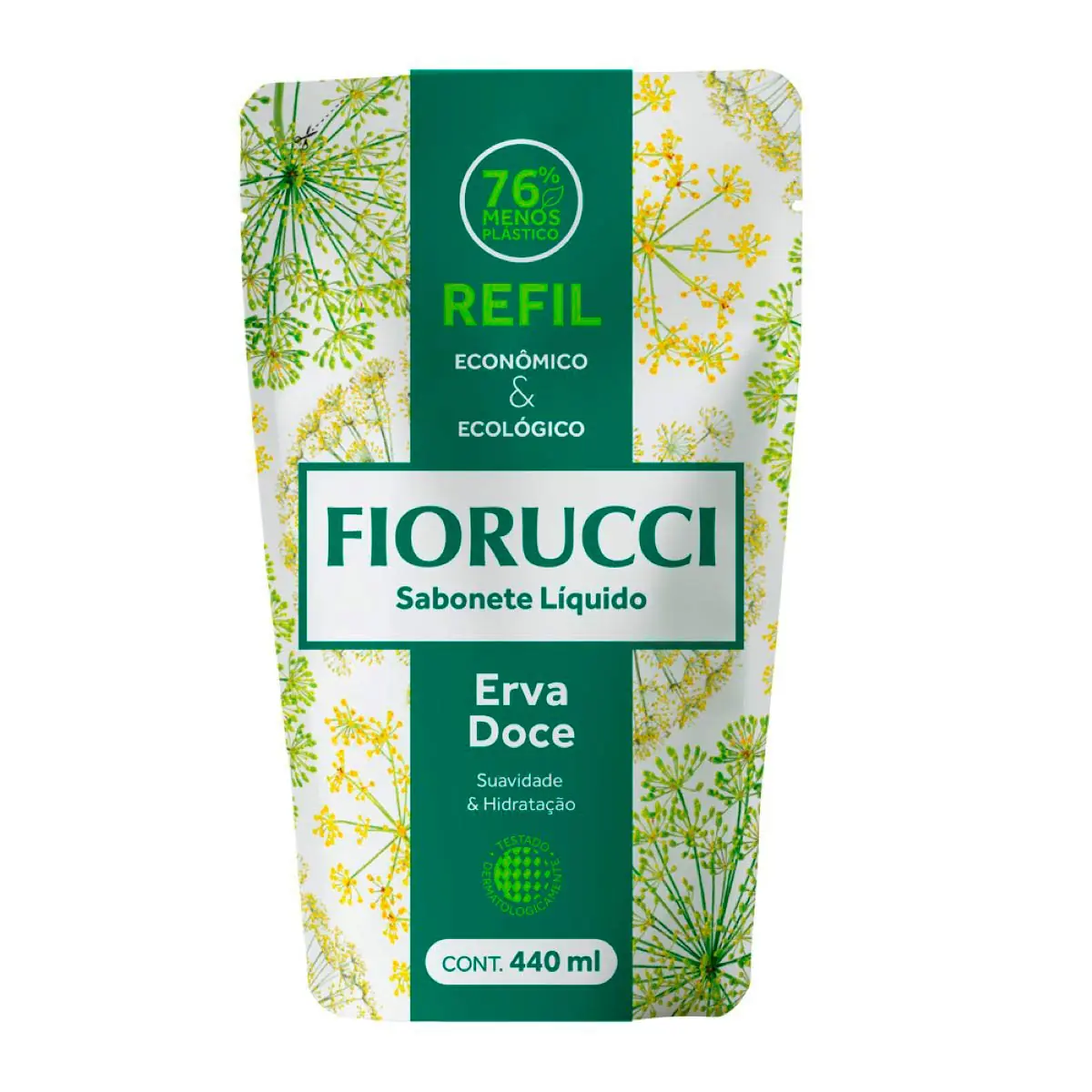 Refil Sabonete Erva Doce Fiorucci 440 ml