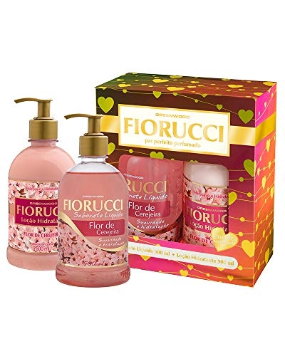 Kit Fiorucci Sabonete Líquido 500ml Lc Hidr 500ml Flor