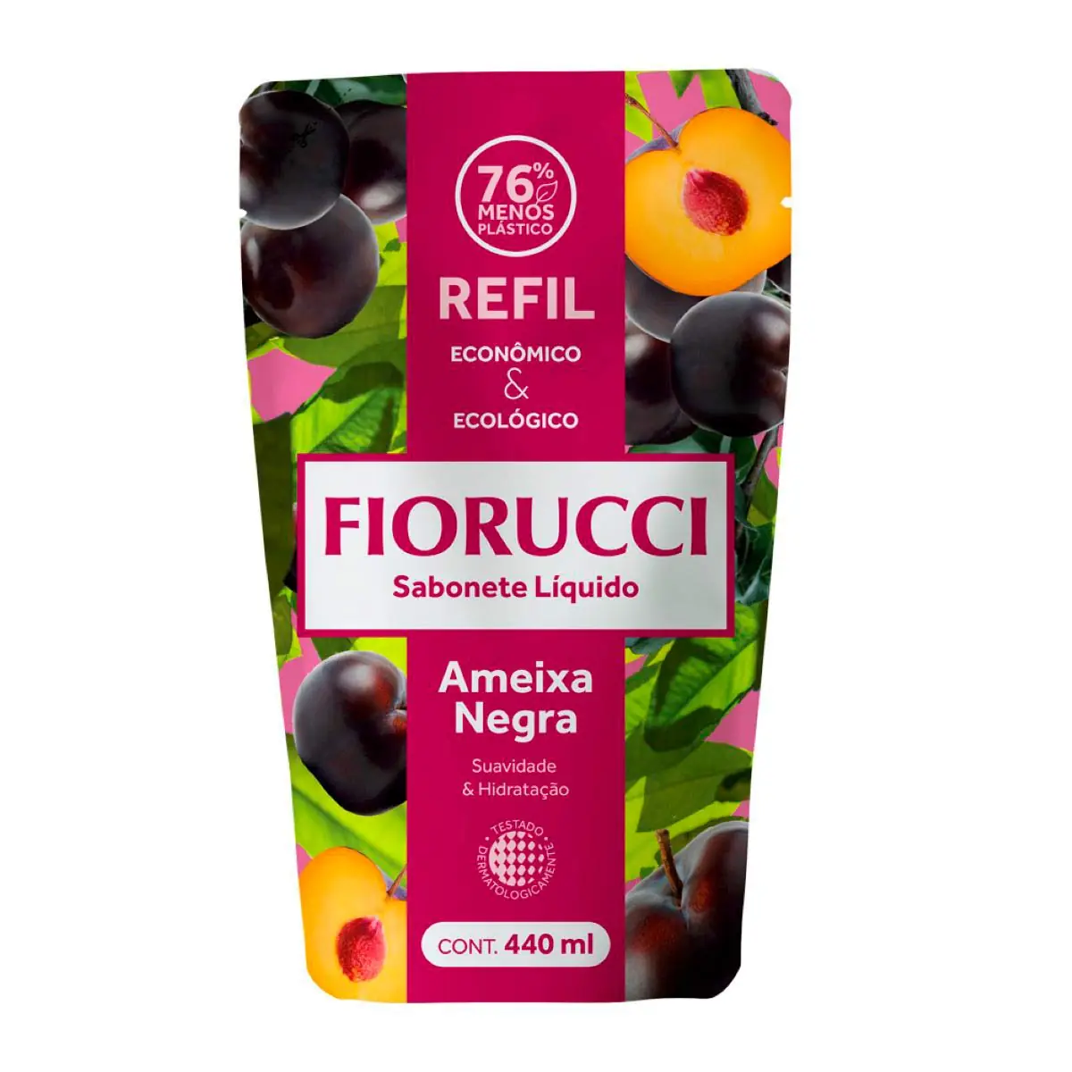Fiorucci Sab Liq Refil 440ml Ameixa Negra
