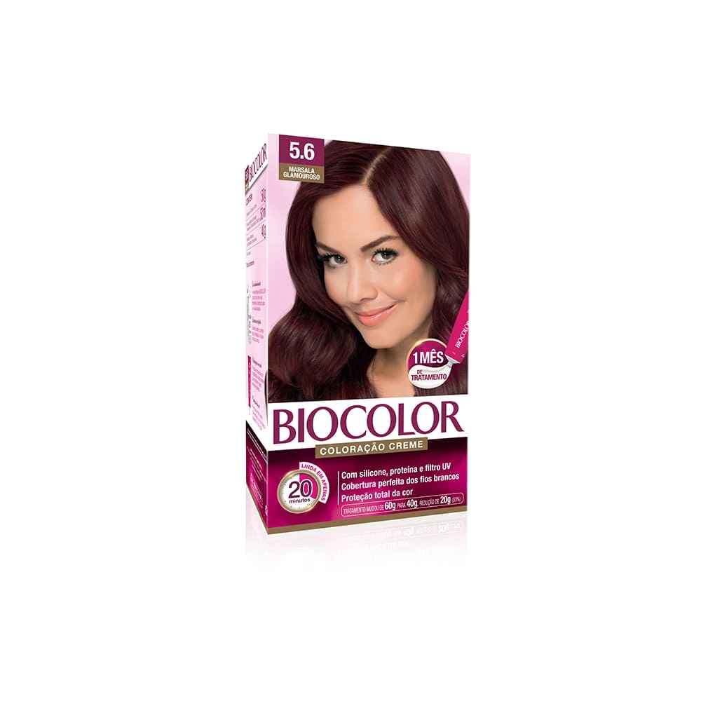 Biocolor 5 6 Vermelho Rubi
