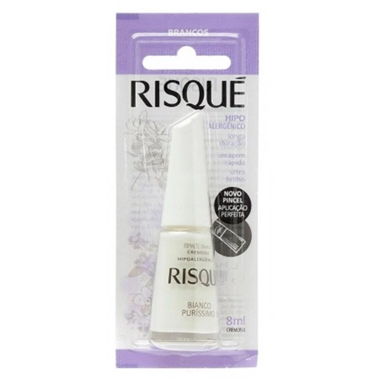 Esmalte Cremoso Bianco Puro 8ml Risque