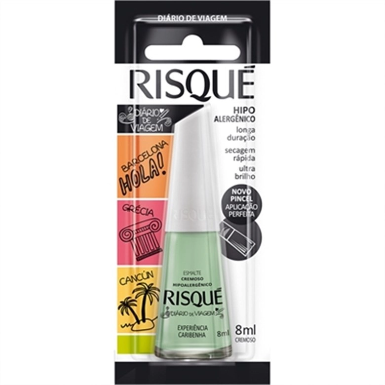 Esmalte Cremoso Experiencia Caribenha 8ml Risque