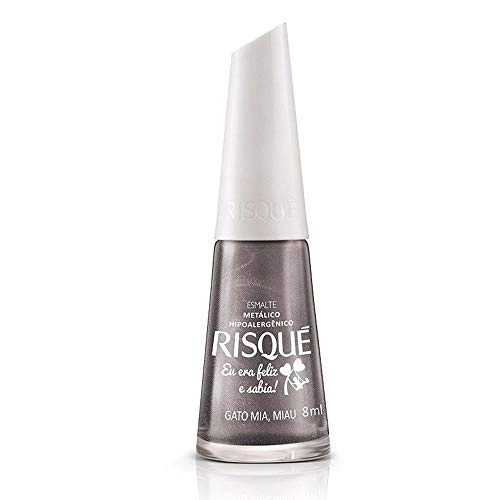 Esmalte Cremoso Eu Era Feliz E Nao Sabia Gato Miau 8ml Risque