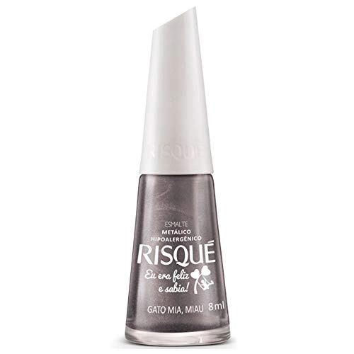 Esmalte Cremoso Eu Era Feliz E Nao Sabia Gato Miau 8ml Risque