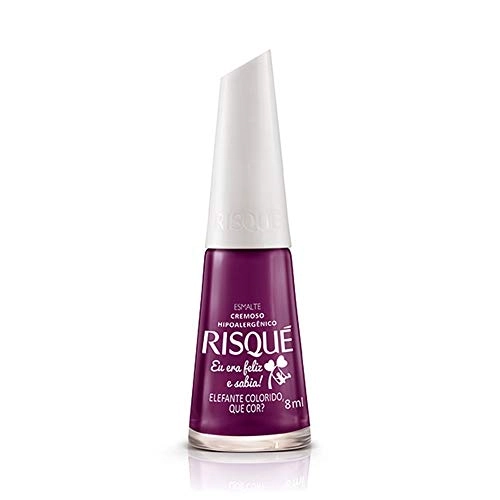 Esmalte Cremoso Eu Era Feliz E Nao Sabia Elefante Colorido 8ml Risque