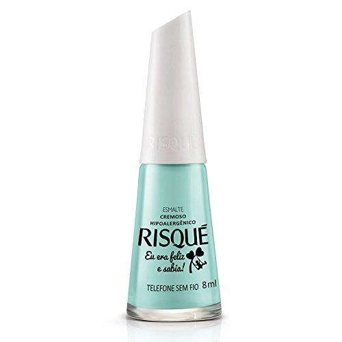 Esmalte Cremoso Eu Era Feliz E Nao Sabia Telefone Sem Fio 8ml Risque