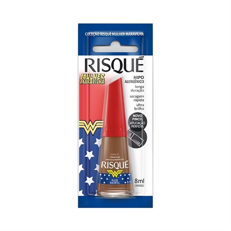 Esmalte Cremoso M. Maravilha Nude Imortal 8ml Risque