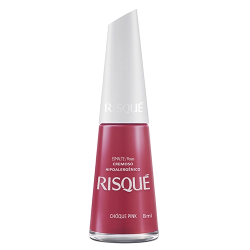 Esmalte Cremoso Chóque Pink Risqué Rosas Blister 8ml