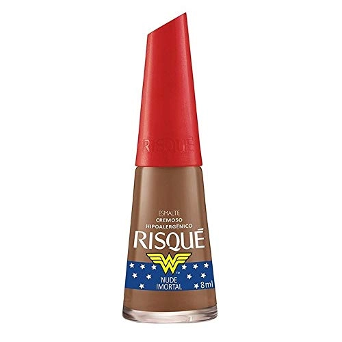 Esmalte Cremoso Mulher Maravilha Nude Imortal 8ml Risque