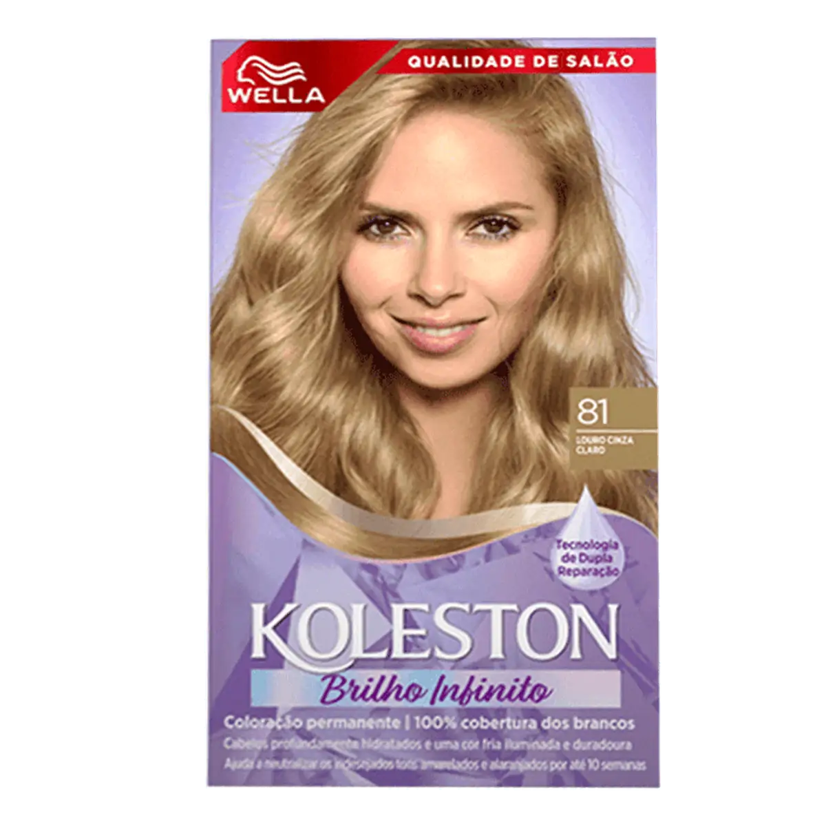 Tintura koleston 81 Louro Cinza Claro