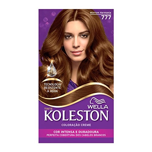 Kit Coloração Creme 777 Marrom Harmonia Wella Koleston