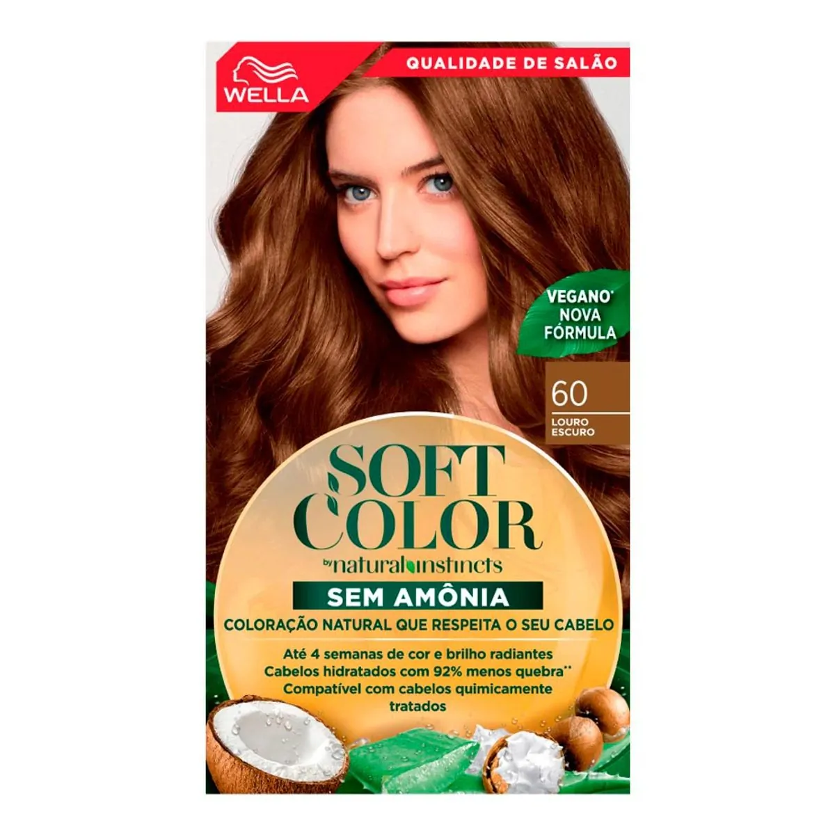 Tintura Tonalizante SOFT COLOR Kit Louro Escuro 60