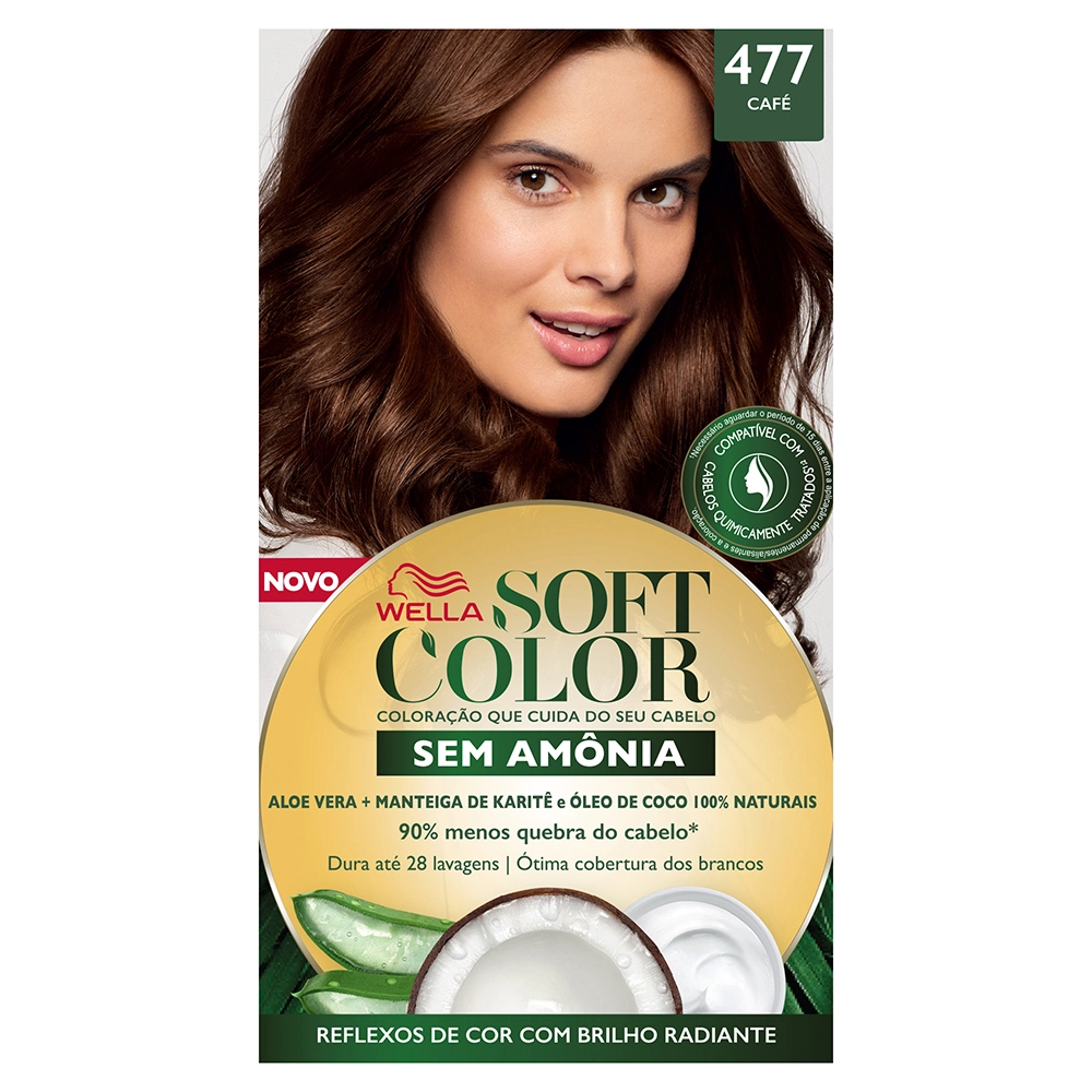 Tint S Color Marrom N. 477 Cafe Int