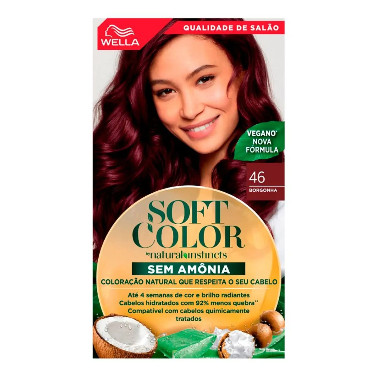 Coloração WELLA SOFT COLOR Borgonha 46