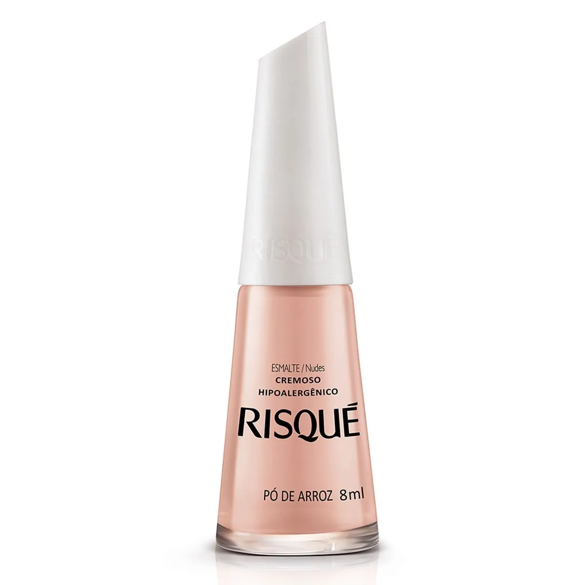 Esmalte Cremoso Pó De Arroz Risqué 8Ml