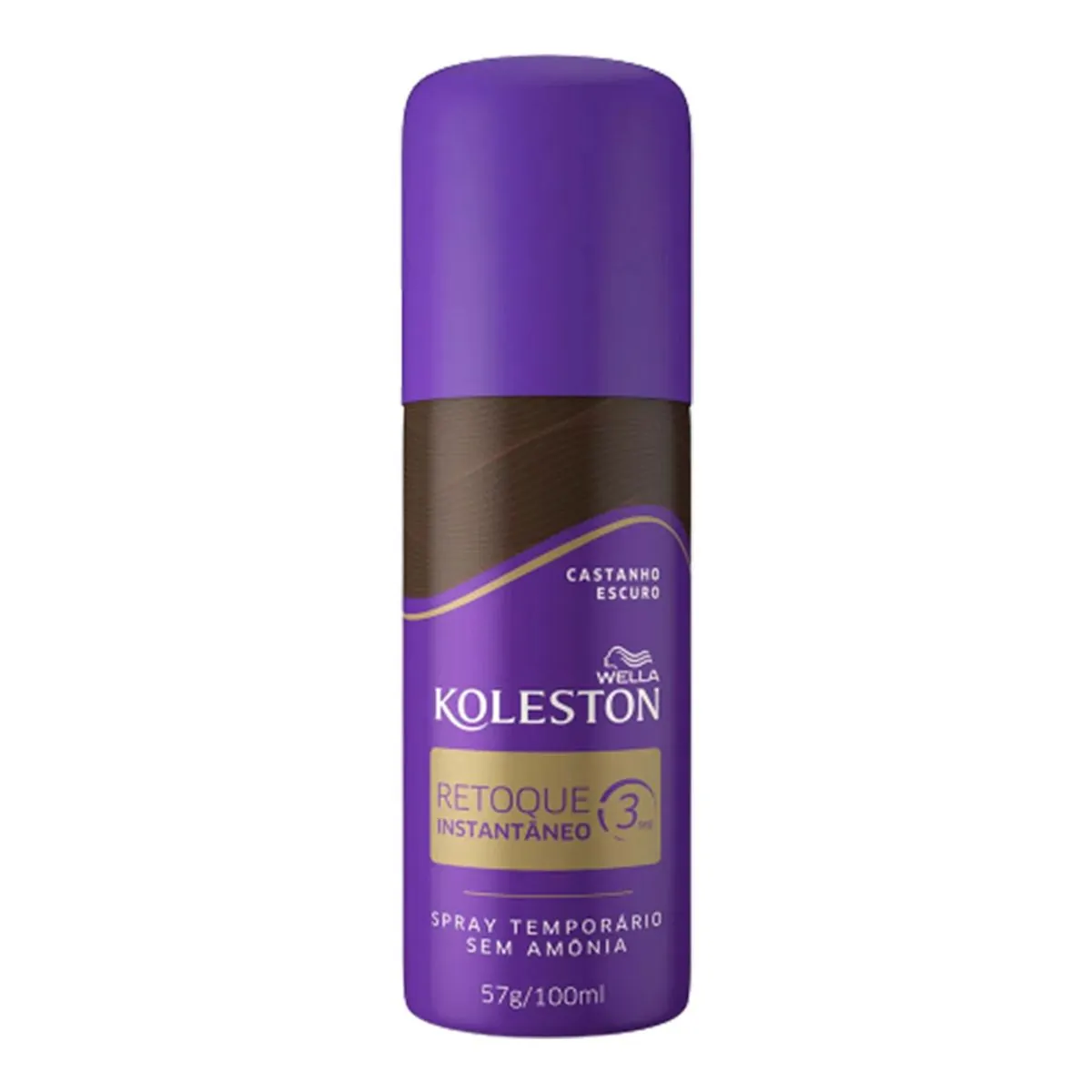 Retoque Spray Castanho Escuro Wella Koleston Frasco 100ml