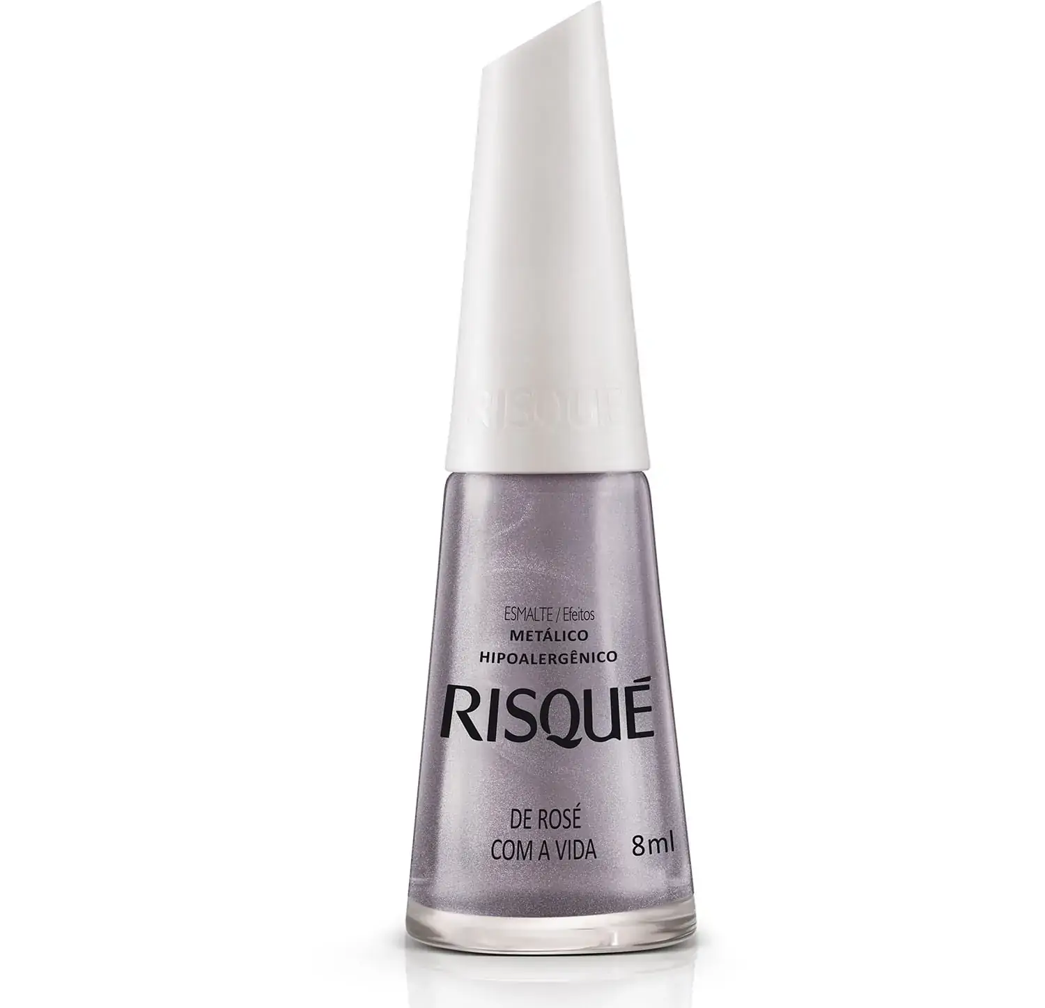 Risqué - Esmalte Efeitos Metálicos De Rosé com a Vida 8ml