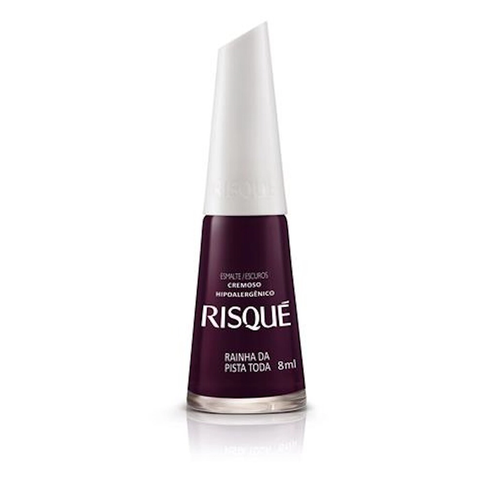 Esmalte Risqué Cremoso Rainha da Pista Toda 8ml 1 Unidade