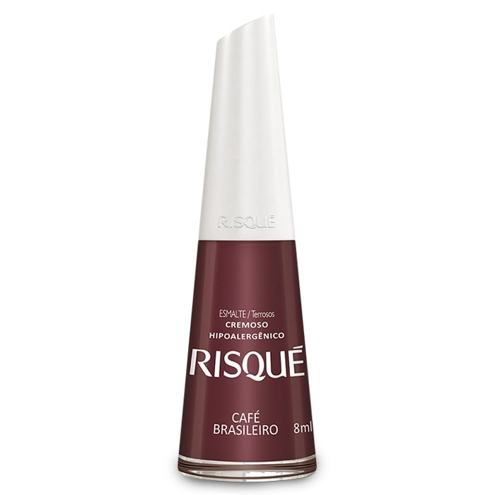 Esmalte Cremoso Cafe Brasileiro 8ml Risque