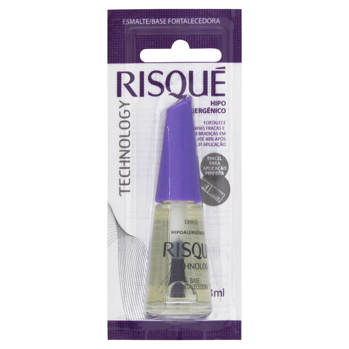 Esmalte Base Fortalecedora Risqué Care Blister 8ml