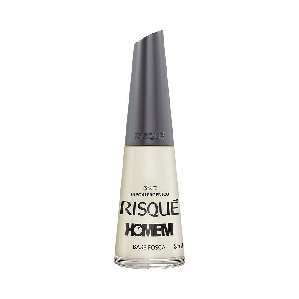 Esmalte Base E Cobertura Fosca Efeito Matte Risqué Care Frasco 8ml