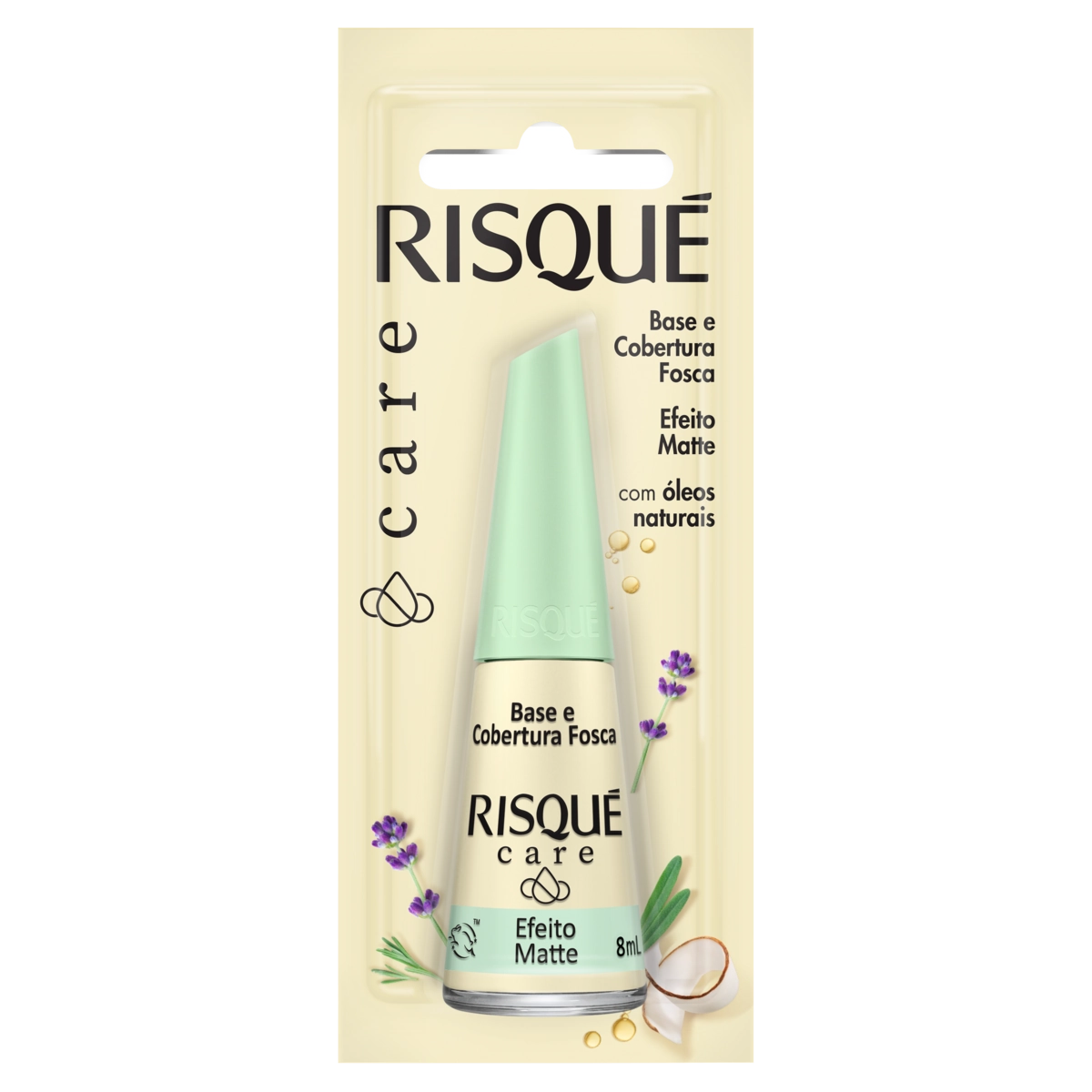 Base Tratamento Homem Semibrilho 8ml Risque