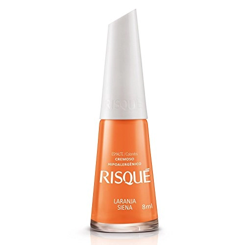 Esmalte Cremoso Laranja Siena 8ml Risque