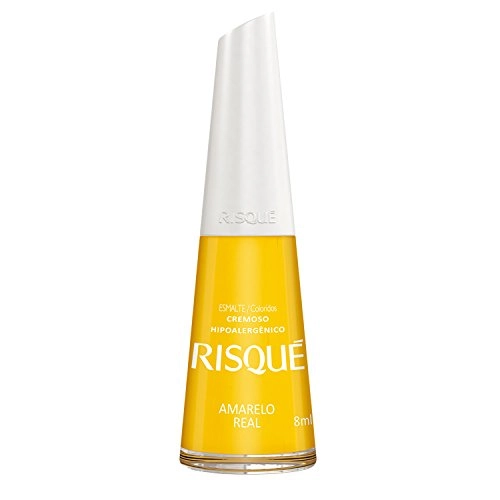 Esmalte Cremoso Amarelo 8ml Risque