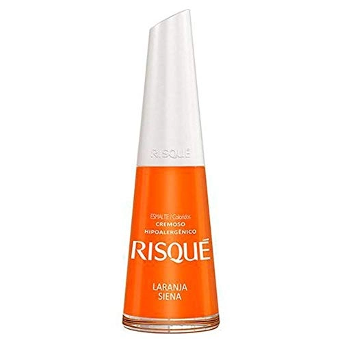Esmalte Cremoso Laranja Siena 8ml Risque