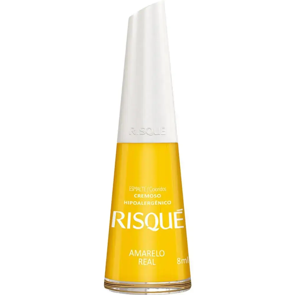 Esm Risque Creme Amarelo Real 6x1 Sm