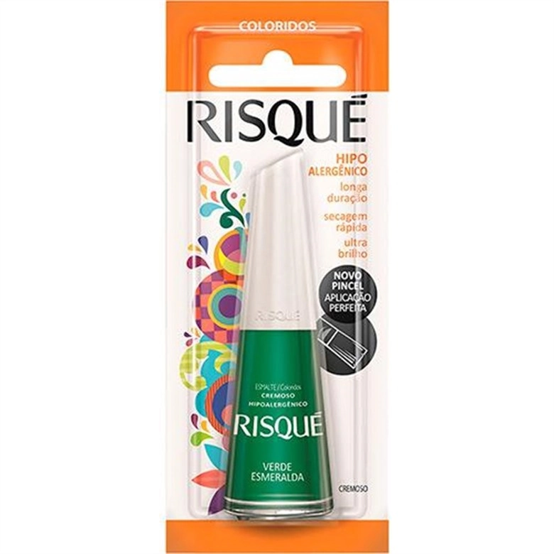 Esmalte Cremoso Verde Esperanca 8ml Risque