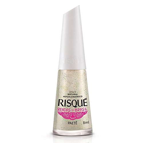 Esmalte Natural Rendas Do Brasil Paete 8ml Risque