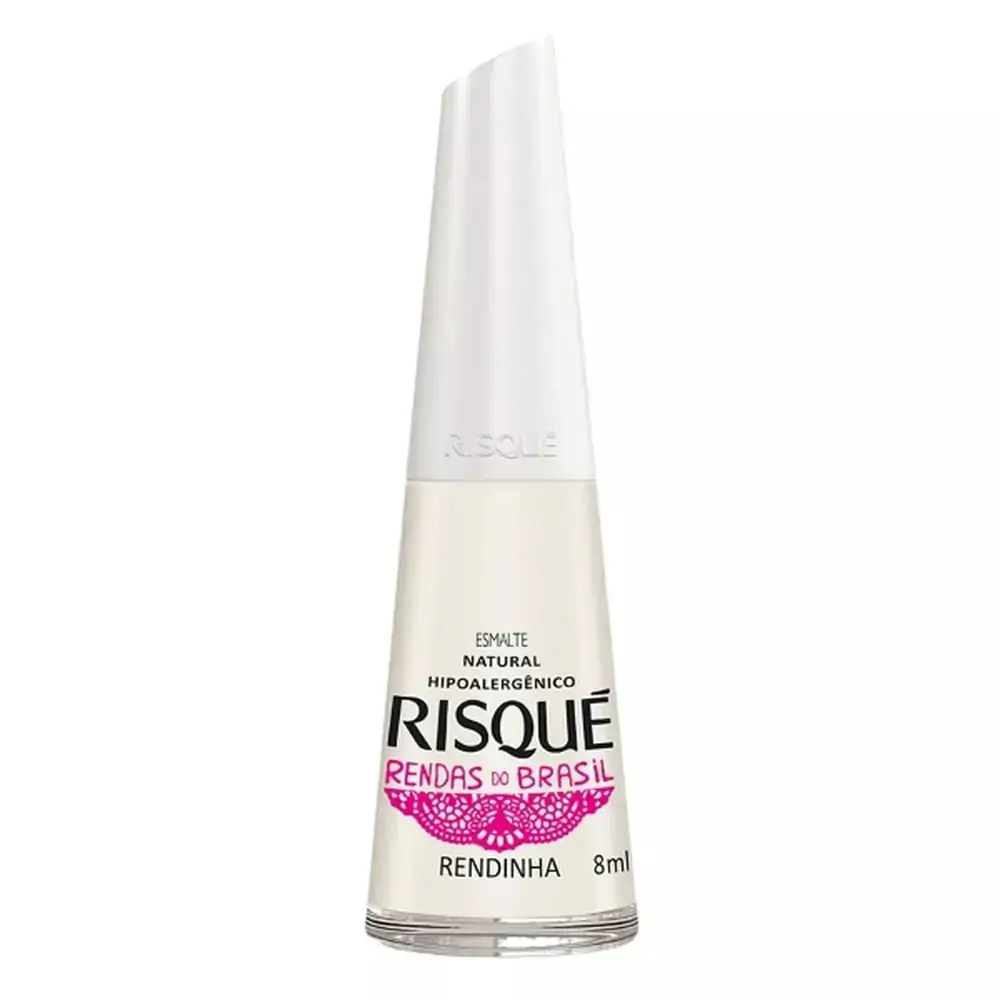 Esmalte Natural Rendinha Risqué Rendas Do Brasil Blister 8ml