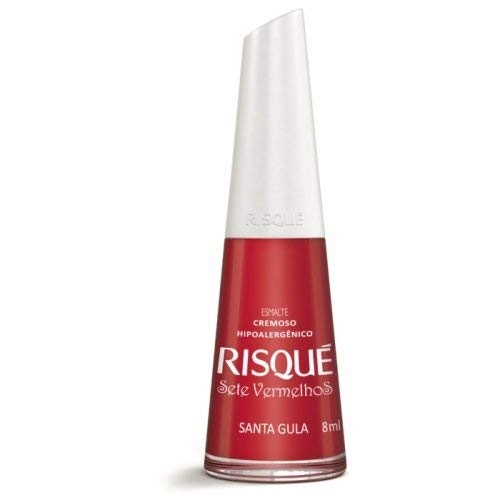 Esmalte Cremoso Sete Vermelhos Santa Gula 8ml Risque
