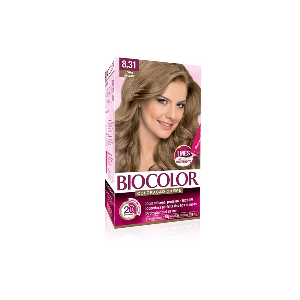 Tint.biocolor Louro Claro Cend.8.31